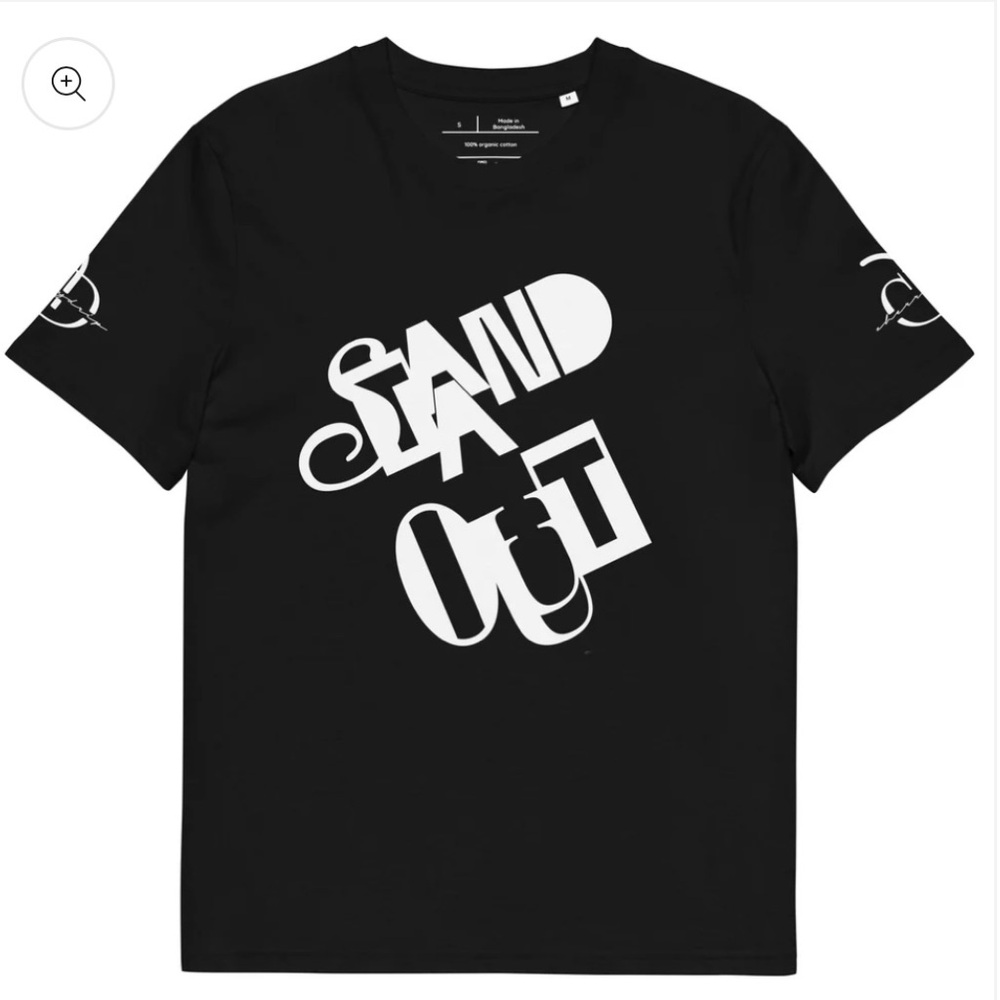 “Stand Out” Unisex Organic Cotton T- Shirt